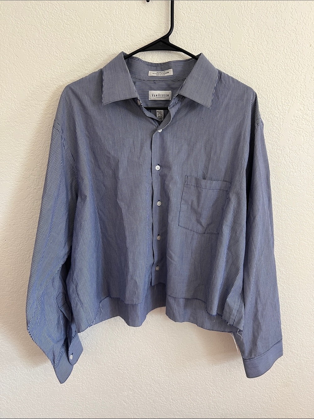 Van Heusen Pin Stripe Button Down